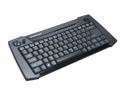 IOGEAR GKM561R Black 2.4GHz Wireless HTPC Multimedia Keyboard with Laser Trackball and Scroll Wheel