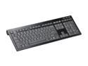 SIIG JK-US0412-S1 USB See Details Slim Aluminum Keyboard with Hub