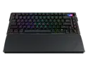 ASUS ROG Azoth Extreme 75 Custom Gaming Keyboard, Aluminum Chassis, Carbon Fiber Positioning Plate, Adjustable Gasket Mount, 3-Layer Dampening, Color OLED Touchscreen, ROG NX Snow Switches, PBT Keycaps