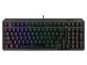 ASUS TUF Gaming K3 Gen II keyboard - compact 97-key layout, optical-mechanical RGB switches, detachable top plate, and Aura Sync