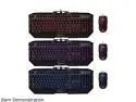 Rosewill Fusion C30 Gaming Keyboard & Mouse Combo with 3-Color LED Backlit