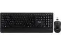 Rosewill Wireless Office Keyboard Mouse Combo, Long Battery Life, Slim Sleek Ergonomic and Comfortable - RKM-1000