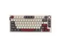 Rosewill Neon S75 Wireless Mechanical Gaming Keyboard, 80-Key Layout w/ Volume Knob, Bluetooth / 2.4GHz / USB-C, Hot-Swappable Red Switches, RGB Backlit, 6000mAh Battery, Windows & macOS, White