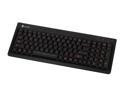 I-ROCKS KR-6820E-BK Black 104 Key USB Wired illuminated Backlit Gaming Keyboard (Orange LED)