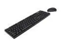 inland 70119 Black RF Wireless Standard Mouse Keyboard Combo Set