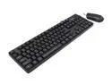 inland 70126 Black 107 Normal Keys USB Wired Standard Keyboard / Mouse Combo