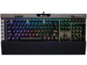 Corsair K95 RGB PLATINUM Mechanical Gaming Keyboard, Cherry MX Speed, Backlit RGB LED, Gunmetal