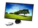 SAMSUNG S27A750D Black 27" Full HD LED BackLight LCD 120Hz 3D Monitor w/ 3D Glasses 300 cd/m2 DCR 1,000,000:1 (1,000:1)