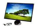 SAMSUNG T27A750 Black 27" 5ms LED BackLight LCD 120Hz 3D Monitor w/DTV Tuner & 3D glasses 300 cd/m2 DC 1,000,000:1 (1,000:1)
