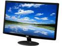 Acer  S Series  S240HLAbid  Black  24"  5ms  HDMI Widescreen LED Backlight LCD Monitor250 cd/m2  ACM 100,000,000:1  No