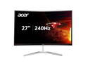 Acer Nitro EDA270 X2biip 27" 1500R Curved Full HD (1920 x 1080) Monitor with AMD FreeSync Premium Technology, 240Hz Refresh Rate, 1ms VRB, HDR 10 (Display Port 1.4 & 2 x HDMI 2.0 Ports)