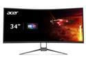 Acer Nitro EDA343CUR J0bmiippx 34" 1000R 21:9 Curved QHD (3440 x 1440) FreeSync Premium Gaming Monitor, 120Hz Refresh Rate, 1ms (VRB), sRGB 99%, VESA Mounting Compliant (2 x DP 1.2, 2 x HDMI 2.0)