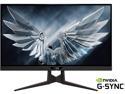 AORUS FI27Q-P 27" 165Hz 1440P QHD HBR3 G-SYNC Compatible IPS Gaming Monitor, Built-in ANC, 2k Display, 1 ms Response Time, HDR, 95% DCI-P3, 1x Display Port 1.4, 2x HDMI 2.0, 2x USB 3.0