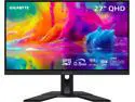 GIGABYTE - M27Q (2023) - 27" IPS Gaming Monitor - QHD 2560x1440 - 165Hz/OC 170Hz - 1ms MPRT - AMD FreeSync Premium - Type C KVM - HDMI, DP, Type C - Height Adjustable - Black