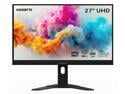 GIGABYTE - M27U - 27" IPS Gaming Monitor - UHD 3840x2160 - 160Hz - 1ms MPRT - AMD FreeSync Premium Pro - Type C KVM - HDMI, DP, Type C - Height Adjustable - Black