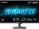 GIGABYTE - G27Q20 - 27" SuperSpeed IPS Gaming Monitor - QHD 2560 x 1440 - 200 Hz/OC 210 Hz - 0.5ms GTG - AMD FreeSync Premium, G-SYNC Compatible - HDMI, DP - Height and Tilt Adjustable - Black