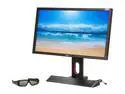 BenQ 24" 120 Hz TN Height & Pivot Adjustable 120Hz 3D-Ready LCD Monitor 5ms (2ms GTG) D-Sub, DVI, HDMI, DisplayPort, Headphone Jack XL2420TX