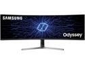 Samsung CRG9 Series LC49RG90SSNXZA 49" Dual Quad HD 5120 x 1440 Resolution 120Hz HDMI, 2x DisplayPort AMD FreeSync 2 Flicker Free HDR1000 QLED Curved Gaming Monitor