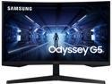 SAMSUNG G5 Odyssey LC27G55TQWNXZA 27" WQHD 2560 x 1440 (2K) 1ms GTG 144Hz HDMI, DisplayPort AMD FreeSync Premium 1000R Curved Gaming Monitor