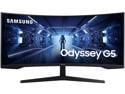 SAMSUNG Odyssey G5 LC34G55TWWNXZA 34" WQHD 3440 x 1440 (2K) 1ms (MPRT) 165Hz HDR10, HDMI, DisplayPort FreeSync Premium Curved Gaming Monitor