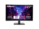 ASRock Phantom Gaming 27" 180 Hz VA QHD Gaming Monitor FreeSync (AMD Adaptive Sync) 95% DCI-P3 / 132% sRGB PG27QRT1B