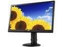 AOC u2868Pqu Black 28” 1 ms 4K Ultra HD LED Backlight LCD Monitor, 1.07Billion color, 300 cd/m2, built-in speakers, HDMI/MHL, 4x USB, Height&Pivot adjustable