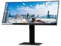 AOC U3477PQU Black 34" 5ms UltraWide WQHD LED Backlight LCD Monitor IPS Panel DC 70Million:1(1000:1) 320 cd/m2, USB3.0, Height & Pivot adjustable, Speakers
