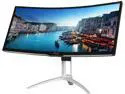 AOC AGON AG352UCG 35" Curved Gaming Monitor, G-SYNC, WQHD (3440 x 1440), VA Panel, 100Hz, Height Adjustable, DisplayPort, HDMI, USB 3.0