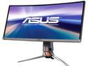 Asus ROG Swift PG348Q 34" Ultra-Wide 3440 x 1440 2K Resolution Overclockable 100Hz HDMI DisplayPort G-SYNC Backlit LED IPS LCD Curved Gaming Monitor