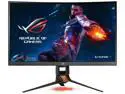 ASUS ROG Swift PG27VQ 27" WQHD 2560 x 1440 1ms 165Hz HDMI, DisplayPort G-SYNC Aura Sync Curved Gaming Monitor with Eye Care