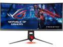 ASUS ROG Strix XG35VQ 35" UWQHD 3440 x 1440 100Hz 1ms Adaptive/FreeSync WideScreen LED Backlit Curved Gaming Monitor with Aura RGB Lighting, Swift and Height Adjustable