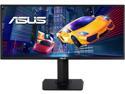 ASUS VP348QGL 34" Quad HD 3440 x 1440 75Hz 2xHDMI DisplayPort Adaptive-SYNC/FreeSync HDR-10 Blue Light Filter Flicker Free Asus Eye Care Built-in Speakers Ultra Wide Backlit LED Gaming Monitor
