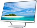 HP Pavilion 27xw-h Silver White 27" IPS 8ms Ultra-Wide Frameless LCD/LED Monitor with Amazing Viewing Angles and Open WEDGE Stand