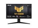 ASUS TUF Gaming VG279QL1A 27" HDR Gaming Monitor, 1080P Full HD, 165Hz (Supports 144Hz), IPS, 1ms, FreeSync Premium, DisplayHDR 400, Extreme Low Motion Blur, Eye Care, 2x HDMI, DisplayPort, Height Adjustable