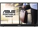 ASUS ZenScreen MB16ACV 15.6" 1080P Full HD, IPS, Eye Care, Flicker Free, Blue Light Filter, Kickstand, USB-C Power Delivery, for Laptop, PC, Phone, Console, Antibacterial Surface Portable Monitor