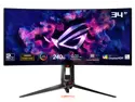 ASUS 34" 240 Hz OLED UWQHD Curved Gaming Monitor NVIDIA G-Sync DCI-P3 99% sRGB 135% ROG Swift OLED PG34WCDM