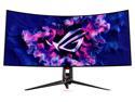 ASUS ROG Swift 39" Ultrawide 800R Curved OLED Gaming Monitor (PG39WCDM) - 21:9 (3440x1440), 240Hz, 0.03ms, G-SYNC Compatible, Custom Heatsink, Smart KVM, 90W USB-C, DisplayWidget