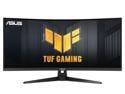 ASUS TUF Gaming 34" Ultra-wide Curved Monitor (VG34VQ3B) - 21:9 QHD (3440x1440), 180Hz, 1ms, Extreme Low Motion Blur Sync, FreeSync Premium, Speaker, 90% DCI-P3, DisplayWidget Center