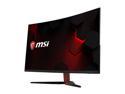MSI Optix AG32CQ Black / Red 31.5" 144Hz Curved 2K Gaming Monitor, 2560 x 1440, FreeSync, Widescreen LED Backlight, HDMI, and 250 cd/m2 3000:1