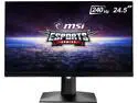 MSI Optix MAG251RX 24.5" Full HD 1920 x 1080 1ms (GTG) 240 Hz Rapid IPS HDMI, DisplayPort, USB-C G-Sync Compatible Gaming Monitor
