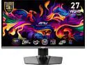 MSI MPG 271QRX QD-OLED 27" 16:9, QD-OLED Gaming Monitor, 360Hz 0.03ms, 2560 x 1440 (WQHD), Height Adjustable Arm, RGB, AI ENGINE