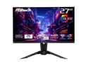ASRock Phantom Gaming 27" 360Hz 0.03ms QD-OLED QHD 2560 x 1440 (2K) Gaming Monitor, AMD FreeSync Premium Pro (PGO27QFV)