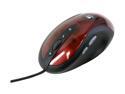 Logitech MX510 931179-0403 Red 8 Buttons 1 x Wheel USB or PS/2 Optical Mouse