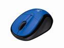 Logitech V220 Royal Blue 3 Buttons Tilt Wheel Cordless Optical 1000 dpi Notebook Mouse
