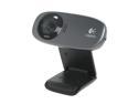 Logitech C310 HD Webcam, HD 720p/30fps, Widescreen HD Video Calling, HD Light Correction, Noise-Reducing Mic, For Skype, FaceTime, Hangouts, WebEx, PC/Mac/Laptop/Macbook/Tablet - Black