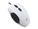 Logitech G600MMO Gaming Mouse - White