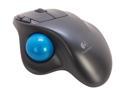 Logitech Recertified 910-001799 M570 Black 5-button 1-wheel USB RF Wireless Laser Trackball