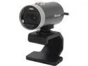 Microsoft LifeCam Cinema,Webcam with built-in noise cancelling Microphone, Light Correction, USB Connectivity, for video calling on Microsoft Teams/Zoom, compatible with Windows 8/10/11/ Mac , Black