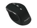 GIGABYTE M7700B GM-M7700B Noble Black 1 x Wheel Bluetooth Wireless Laser 1600 dpi Mouse