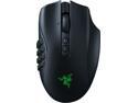 Razer Naga V2 Pro Wireless MMO Gaming Mouse: 19+1 Programmable Buttons w/ Swappable Side Plates - HyperScroll Pro Wheel - Focus Pro 30K Optical Sensor - Optical Mouse Switches Gen-3 - 300 Hr Battery